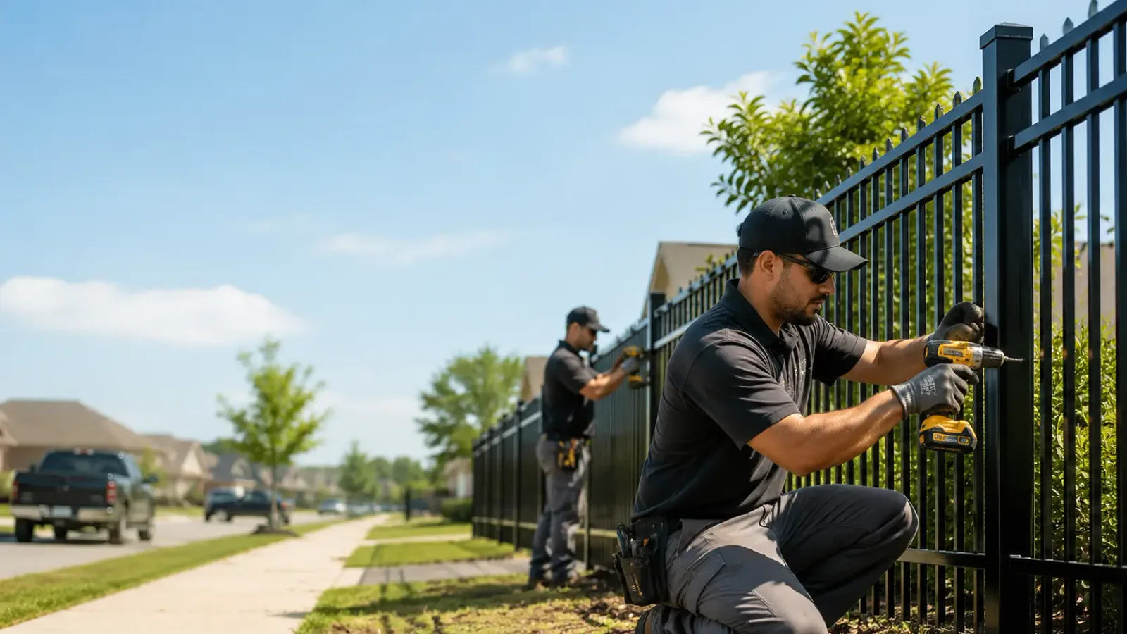 Metal Fence Installation in Brevard, NC